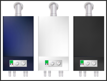 Kombithermen, Heizthermen und Kessel