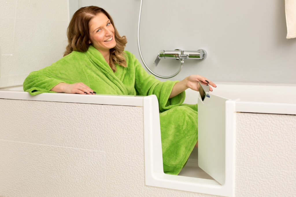 Magic Bad Wannentür - offene Tür