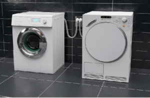 Waschmaschine und Trockner-Anschluss